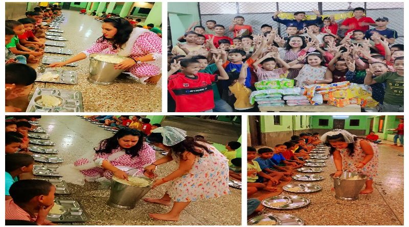 दिल्ली : LBFC ट्रस्ट की अध्यक्ष समाजसेवी रागिनी पटेल ने अनाथ आश्रम के बच्चों के साथ मनाया अपना जन्मदिन