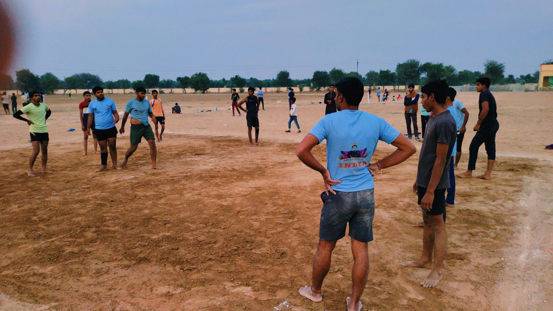 Our LBFC Sports Coach Conducting Kabaddi Game Practice